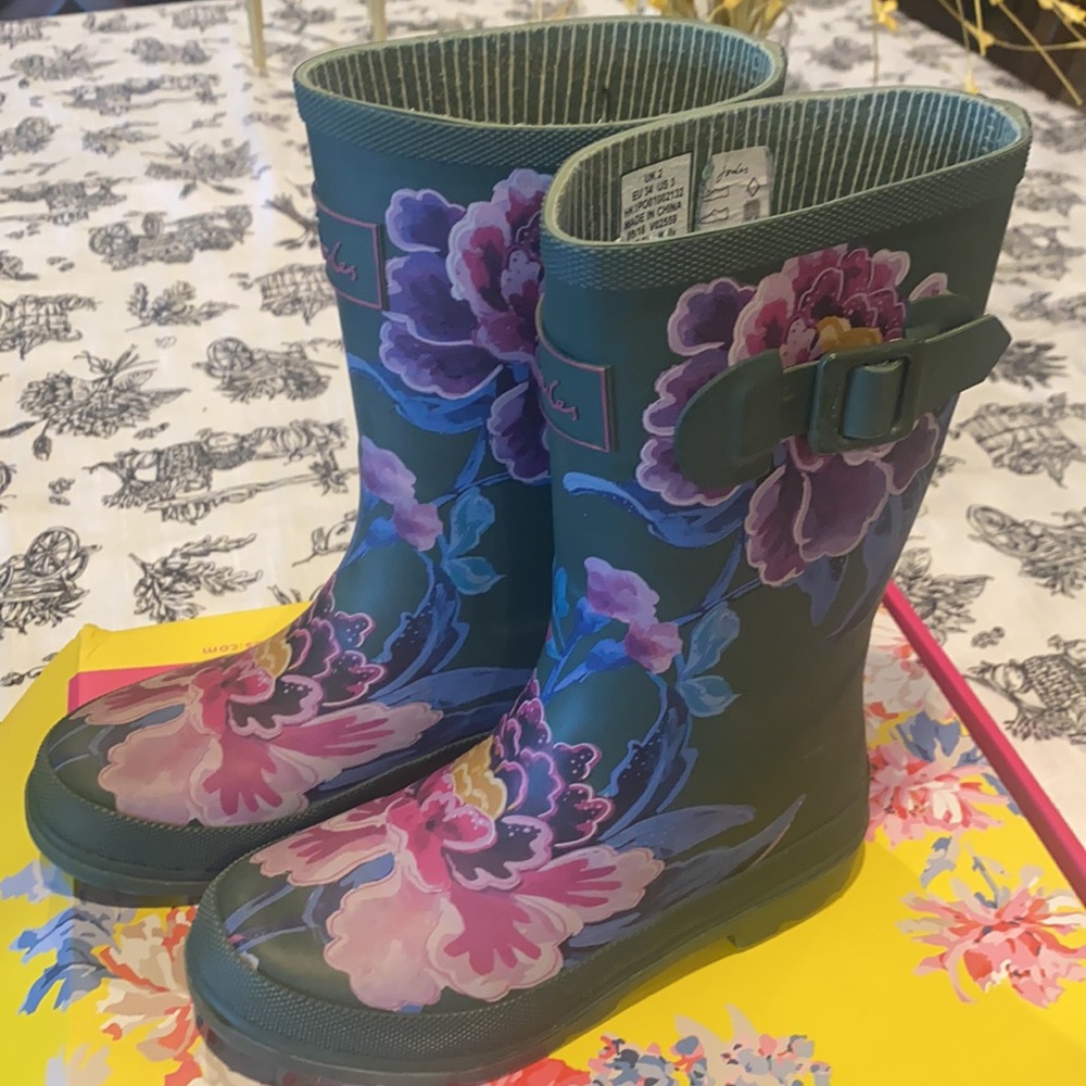 Joules Rainboots US Size 3